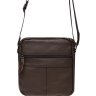 Наплечная мужская сумка в небольшом размере из натуральной кожи Borsa Leather (15661) - 3