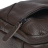 Наплечная мужская сумка в небольшом размере из натуральной кожи Borsa Leather (15661) - 4
