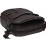 Наплечная мужская сумка в небольшом размере из натуральной кожи Borsa Leather (15661) - 6