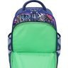 Качественный школьный рюкзак синего цвета из текстиля Bagland (53700) - 4