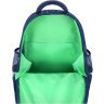 Качественный школьный рюкзак синего цвета из текстиля Bagland (53700) - 12