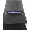 Черная кожаная сумка планшет большого размера VATTO (11842) - 5