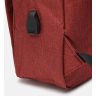 Красный повседневный женский рюкзак из полиэстера Monsen (21465) - 5