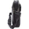 Вместительная кожаная мужская сумка через плечо на два отделения H.T. Leather 68600 - 2