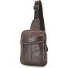 Молодежная сумка рюкзак из натуральной кожи VINTAGE STYLE (14395) - 1