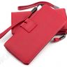 Стильный женский кожаный кошелек красного цвета Marco Coverna (17016) - 9