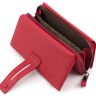 Стильный женский кожаный кошелек красного цвета Marco Coverna (17016) - 7