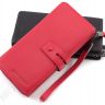Стильный женский кожаный кошелек красного цвета Marco Coverna (17016) - 1