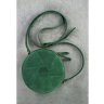 Сумка зеленого цвета из натуральной кожи с винтажным эффектом BlankNote Бон-Бон (12661) - 4
