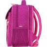 Детский школьный рюкзак малинового цвета с дизайнерским принтом Bagland (55501) - 2