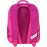 Детский школьный рюкзак малинового цвета с дизайнерским принтом Bagland (55501) - 3