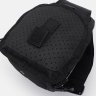 Мужская тактическая текстильная сумка-слинг черного цвета Monsen (56001) - 5