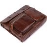 Стильная мужская сумка мессенджер в винтажном стиле VINTAGE STYLE (14666) - 5