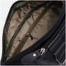 Мужская кожаная сумка на пояс черного цвета Keizer (21922) - 5