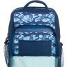 Школьный рюкзак для мальчиков из текстиля синего цвета с космонавтом Bagland 55702 - 4