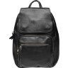 Женский кожаный рюкзак черного цвета под формат А4 - Keizer (57302) - 1