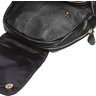 Женский кожаный рюкзак черного цвета под формат А4 - Keizer (57302) - 6