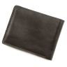 Кожаное портмоне без застежки для купюр и карточек Grande Pelle (13238) - 3
