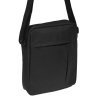 Мужская сумка-планшет на плечо из текстиля черного цвета Remoid (15720) - 4