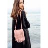 Женская сумка кроссбоди розового цвета BlankNote Fleco (12662) - 3