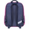 Серый школьный рюкзак для девочек из текстиля с ортопедической спинкой Bagland (55503) - 3