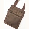Мужская наплечная сумка коричневого цвета VATTO (11845) - 1