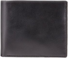 Черный мужской кошелек из натуральной кожи без фиксации Visconti Pablo 68903