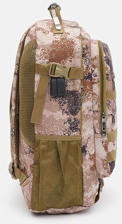 Мужской тактический тканевый рюкзак с маскировочным принтом Monsen (56004)