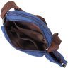 Мужская текстильная сумка-планшет синего цвета с чехлом для воды Vintage 2422211 - 4