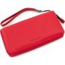  Женский кошелек на молнии с кожаным ремешком Marco Coverna (1424 red) - 3