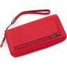 Женский кошелек на молнии с кожаным ремешком Marco Coverna (1424 red) - 5
