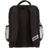 Черный школьный рюкзак для мальчиков из текстиля с китом Bagland 55705 - 3