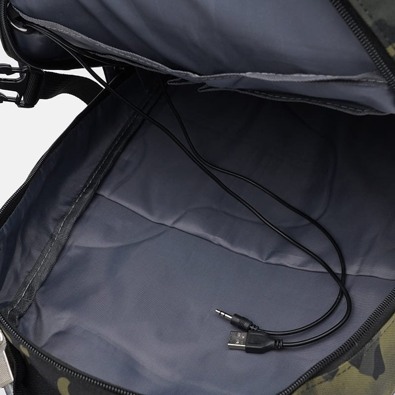Тактический мужской рюкзак из текстиля с маскировочным принтом Monsen (56005)