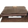 Стильная мужская сумка мессенджер коричневого цвета VATTO (11647) - 10