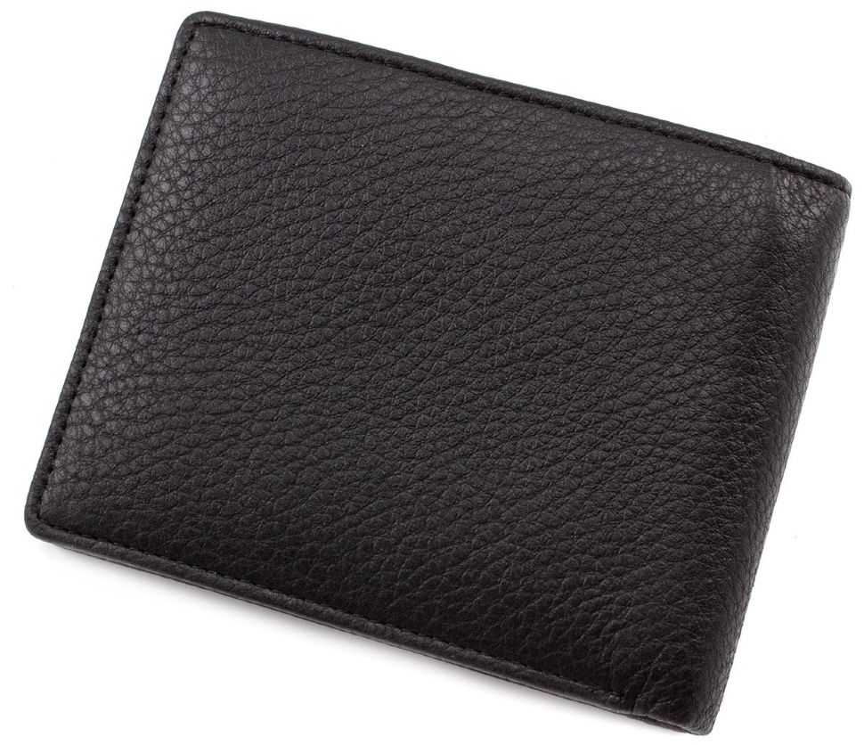 Мужской кожаный кошелек без фиксации H.T Leather (16790) 
