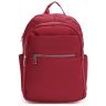 Красный женский рюкзак из текстиля на два отделения Monsen 71806 - 1