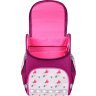Каркасный школьный рюкзак для девочек из текстиля с принтом Bagland 53306 - 5