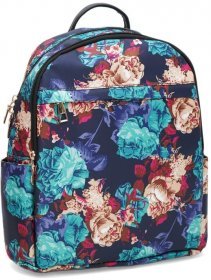 Женский текстильный разноцветный рюкзак с принтом Monsen (19385)