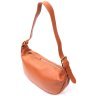 Женская сумка из натуральной кожи коричневого цвета с одной лямкой Vintage 2422370 - 1