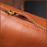 Женская сумка из натуральной кожи коричневого цвета с одной лямкой Vintage 2422370 - 9