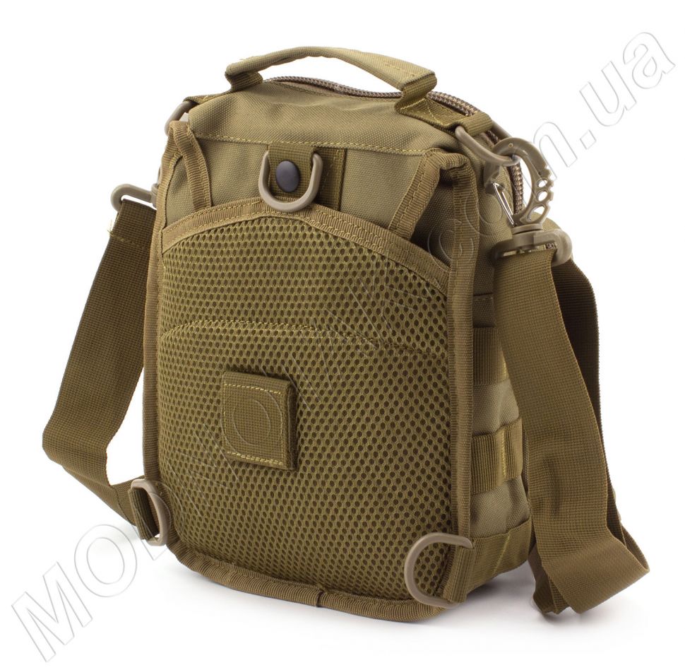 Армейская качественная сумка из ткани MILITARY STYLE (Army-4 Khaki)