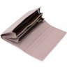 Темно-розовый женский кошелек из натуральной кожи флотар на два отдела ST Leather (19091) - 7