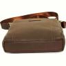 Мужская сумка коричневого цвета VATTO (12048) - 5