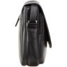 Черная женская сумка-кроссбоди из натуральной гладкой кожи Visconti 69107 - 14