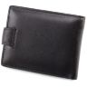 Маленький кожаный кошелек на кнопке ST Leather (16771) - 7