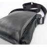 Функциональная сумка планшет через плечо из двух видов кожи VATTO (11850) - 5