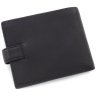 Мужской кошелек из натуральной гладкой кожи черного цвета c RFID - Visconti Leonardo 68908 - 3