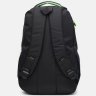 Черный мужской рюкзак из текстиля с ярким принтом Monsen (19403) - 3