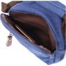 Небольшая мужская сумка-барсетка из плотного текстиля с ручкой Vintage 2422221 - 5