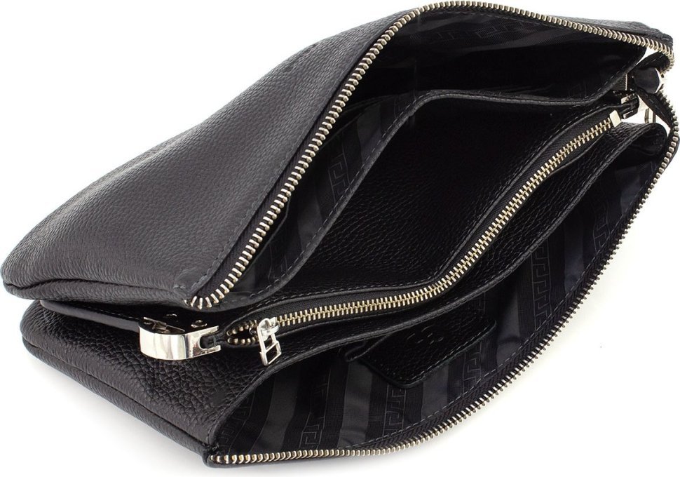 Женская кожаная сумка-клатч из натуральной высококачественной кожи Grande Pelle (59109)